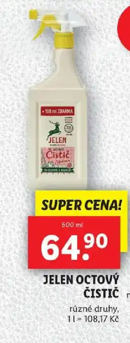 Lidl JELEN OCTOVÝ ČISTIČ nabídka