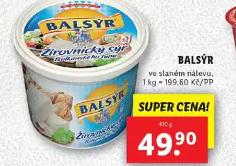 Lidl BALSÝR nabídka