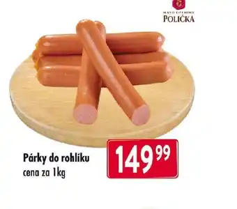 Qanto Párky do rohlíku nabídka