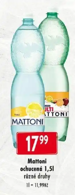 Qanto Mattoni ochucená 1,5L nabídka