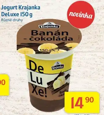 Kubík potraviny Jogurt Krajanka DeLuxe 150 g nabídka