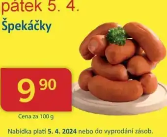 Kubík potraviny Špekáčky nabídka