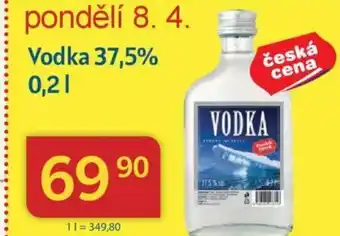 Kubík potraviny Vodka 37.5% 0.2L nabídka
