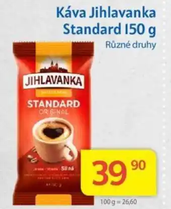 Kubík potraviny Káva Jihlavanka Standard 150 g nabídka