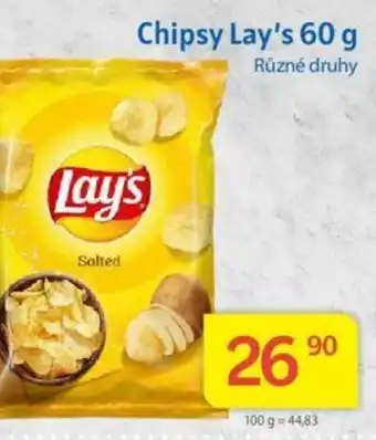 Kubík potraviny Chipsy Lay's 60 g nabídka