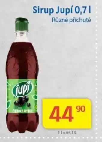 Kubík potraviny Sirup Jupí 0,7l nabídka