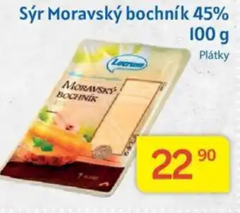 Kubík potraviny Sýr Moravský bochník 45% 100 g nabídka