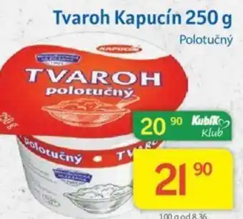 Kubík potraviny Tvaroh Kapucín 250 g nabídka