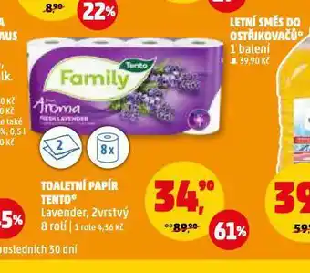 Penny Market Tento toaletní papír nabídka