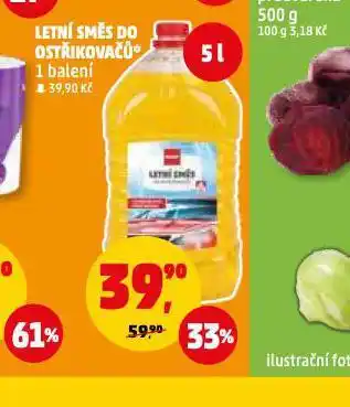 Penny Market Letní směs do ostřikovačů nabídka