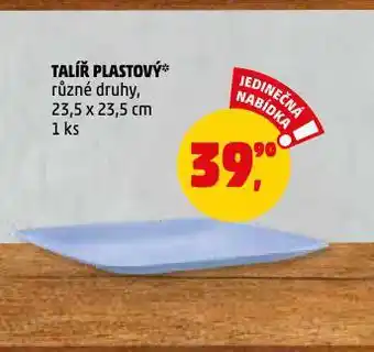 Penny Market Talíř plastový nabídka