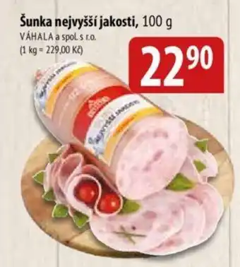 Bala Šunka nejvyšší jakosti, 100 g nabídka