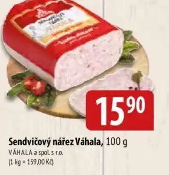 Bala Sendvičový nářez Váhala, 100 g nabídka