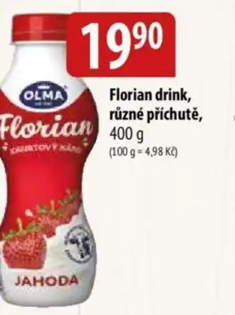 Bala Florian drink, různé příchutě nabídka