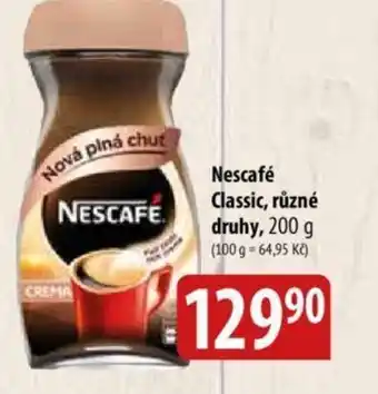 Bala Nescafé Classic, různé druhy nabídka