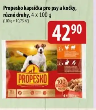 Bala Propesko kapsička pro psy a kočky, různé druhy nabídka