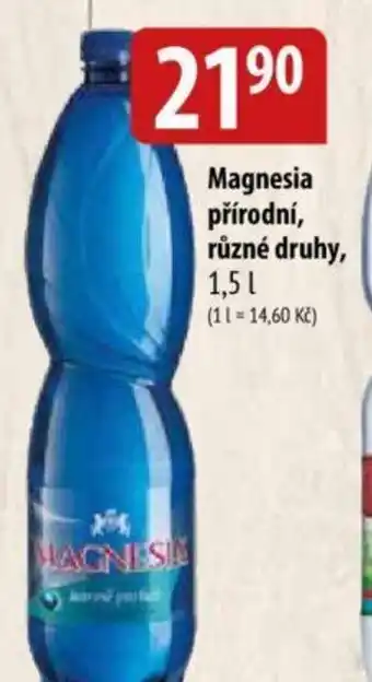 Bala Magnesia přírodní, různé druhy, 1,5 L nabídka
