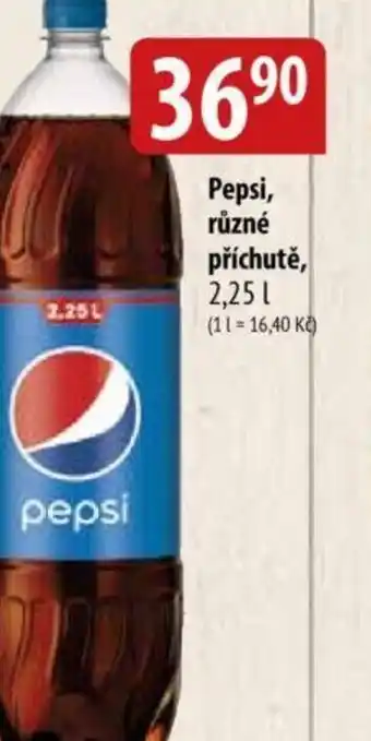 Bala Pepsi, různé příchutě, 2,25L nabídka