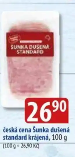 Bala česká cena Šunka dušená standard krájená nabídka