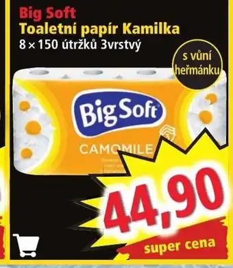 Norma Big Soft Toaletní papír Kamilka nabídka