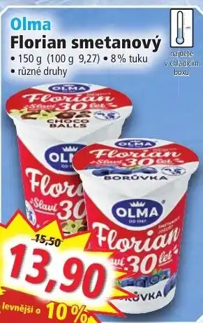 Norma Olma Florian smetanový nabídka