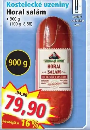 Norma Kostelecké uzeniny Horal salám nabídka