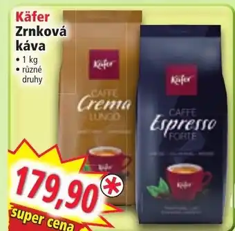 Norma Käfer Zrnková káva nabídka