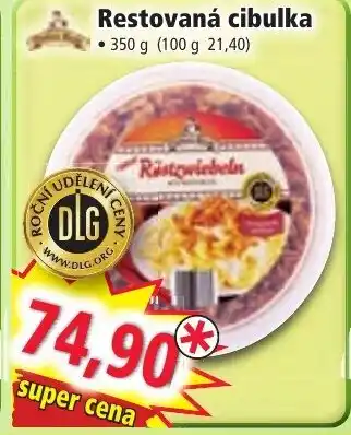 Norma Restovaná cibulka nabídka
