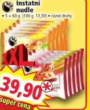 Norma Instatní nudle nabídka