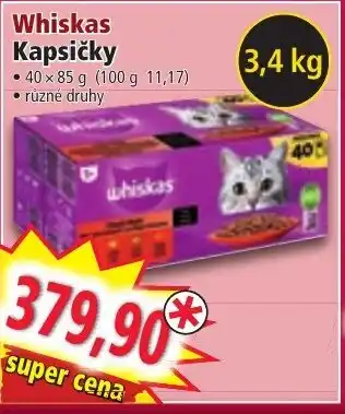 Norma Whiskas Kapsičky nabídka
