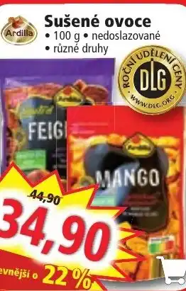 Norma Sušené ovoce nabídka