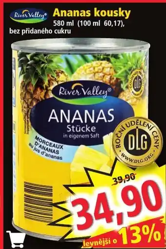 River Valley Ananas kousky