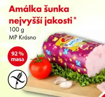 CBA Amálka šunka nejvyšší jakosti nabídka