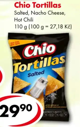 CBA Chio Tortillas nabídka