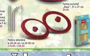 Poklice skleněná 20 cm