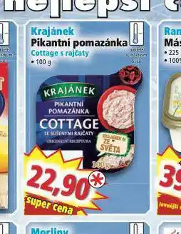 Norma Krajánek pikantní pomazánka nabídka