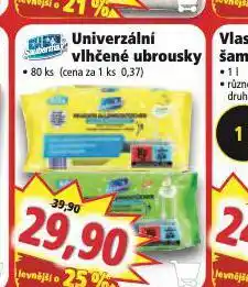 Norma Univerzální vlhčené ubrousky nabídka