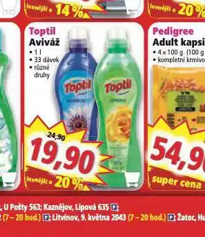 Norma Toptil aviváž nabídka