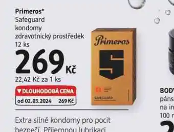 dm drogerie Primeros kondomy nabídka