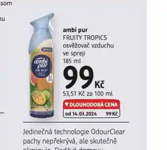 dm drogerie Ambi pur osvěžovač vzduchu nabídka