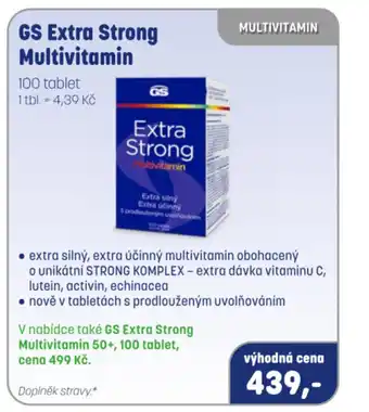 PharmaPoint GS Extra Strong Multivitamin nabídka