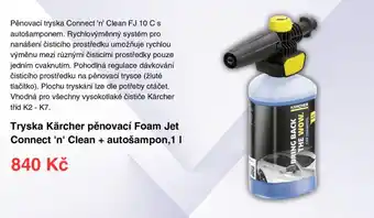 Tryska Kärcher pěnovací Foam Jet Connect 'n' Clean + autošampon, 1 I