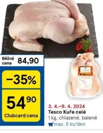 Tesco Tesco Kuře celé nabídka