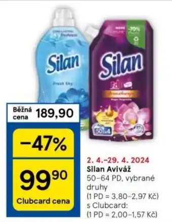 Tesco Silan Aviváž nabídka