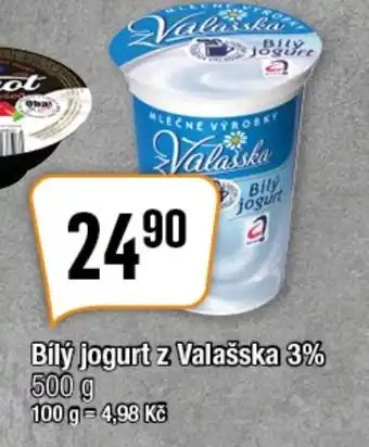TEMPO Bílý jogurt z Valašska 3% nabídka