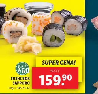 Lidl Sushi box sapporo nabídka