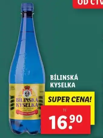 Lidl Bílinská kyselka nabídka
