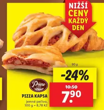Lidl Pizza kapsa nabídka