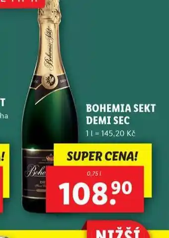 Lidl Bohemia sekt demi sec nabídka