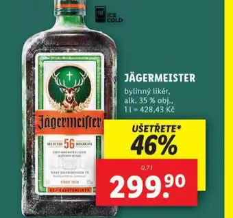 Lidl Jägermeister nabídka